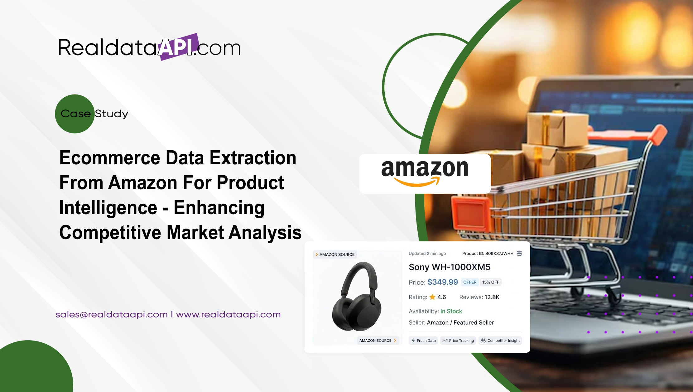 Ecommerce Data Extraction From Amazon For Product Intelligence - Enhancing Competitive Market Analysis